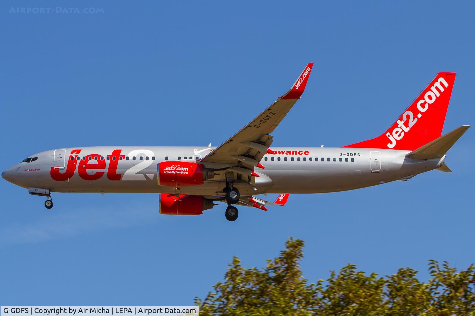 G-GDFS, 2001 Boeing 737-86N C/N 32243, Jet 2