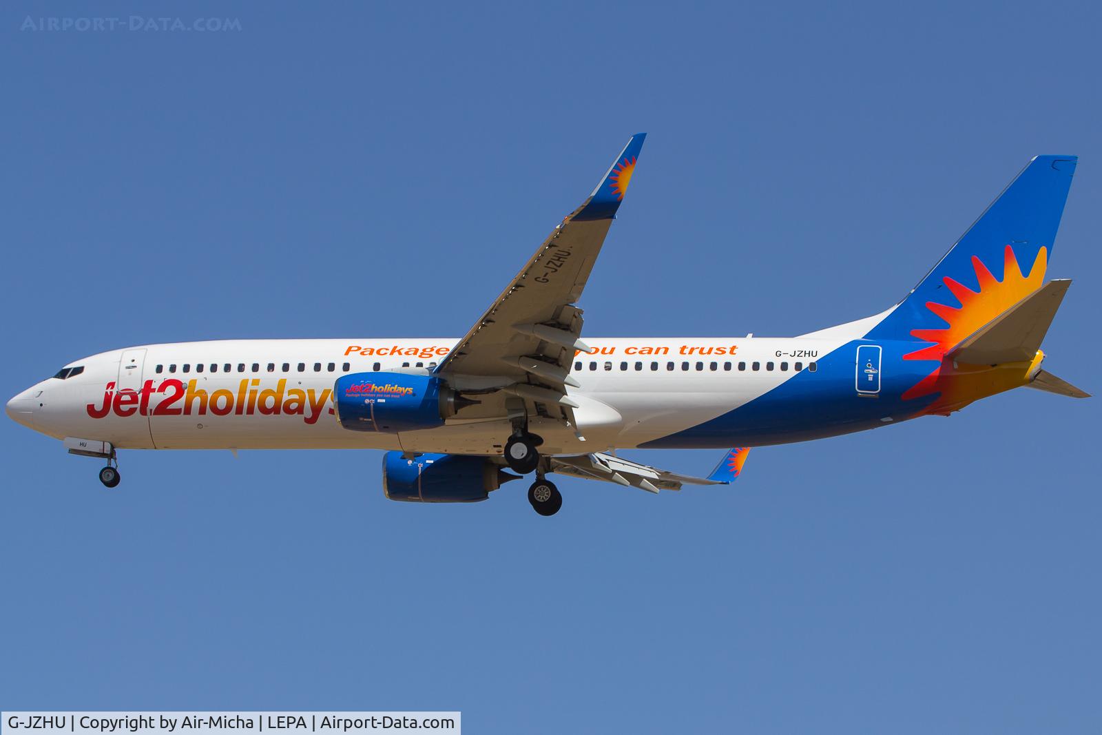 G-JZHU, 2016 Boeing 737-800 C/N 63151, Jet 2