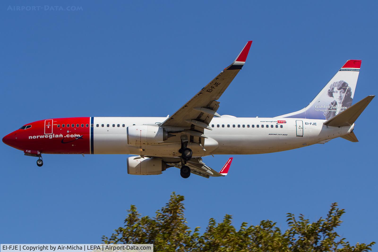 EI-FJE, 2011 Boeing 737-8JP C/N 39420, Norwegian Air International