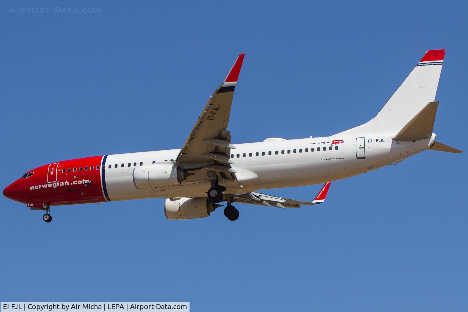 EI-FJL, 2016 Boeing 737-8JP C/N 42073, Norwegian Air International