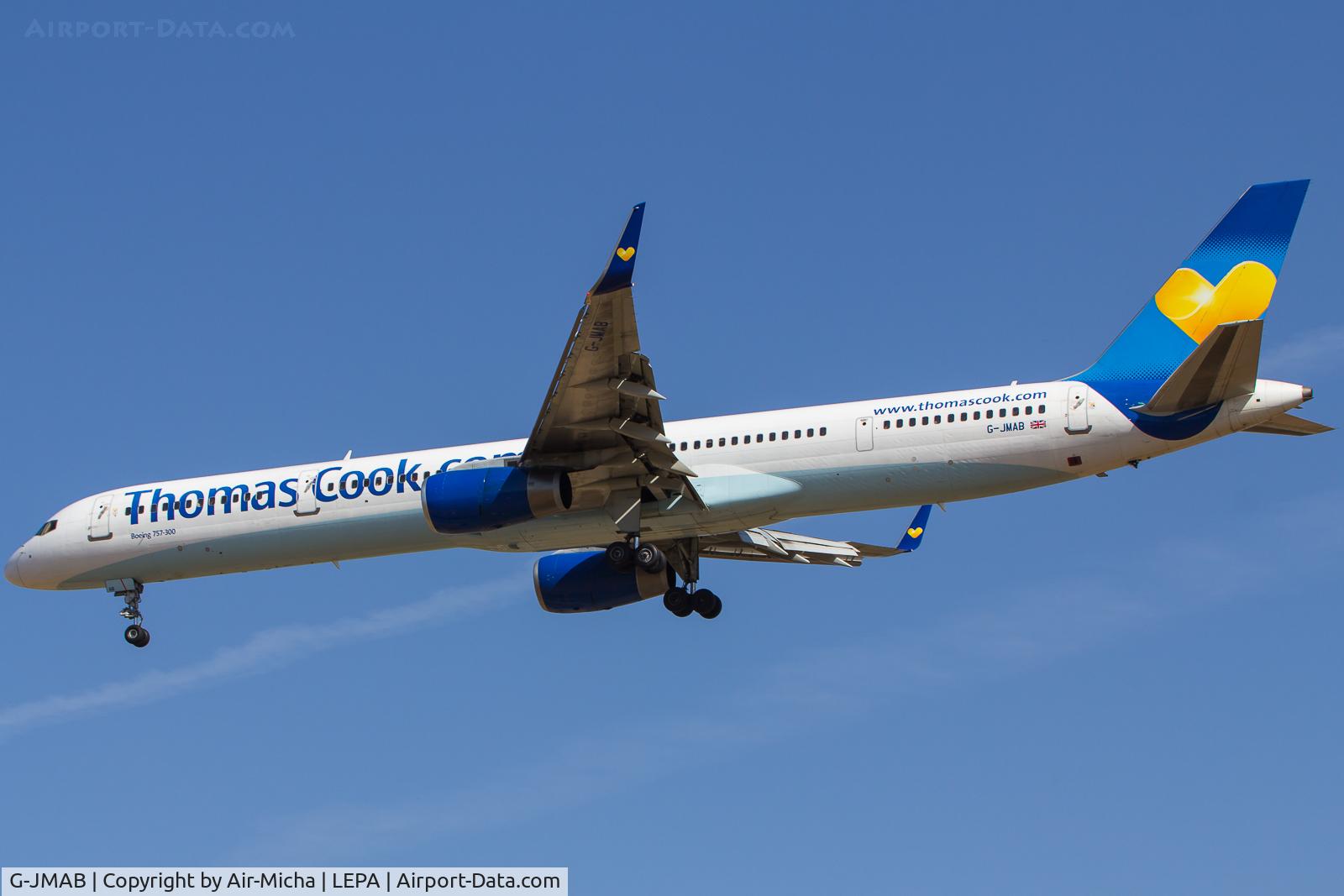 G-JMAB, 2001 Boeing 757-3CQ C/N 32242, Thomas Cook Airlines