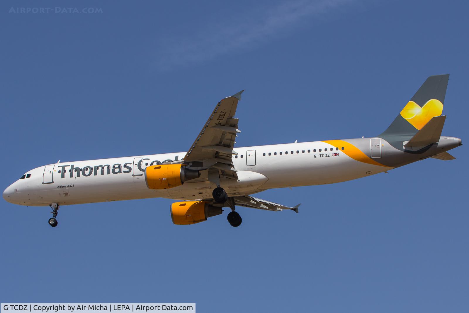 G-TCDZ, 1999 Airbus A321-211 C/N 1006, Thomas Cook Airlines