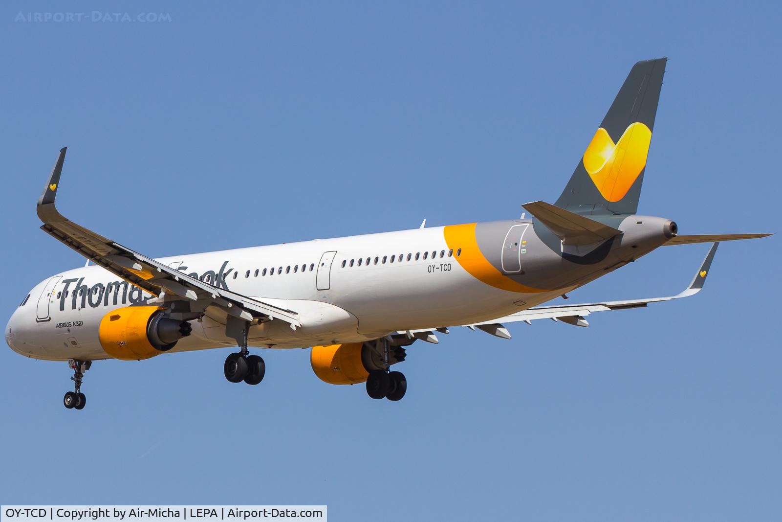 OY-TCD, 2014 Airbus A321-211 C/N 6314, Thomas Cook Airlines Scandinavia