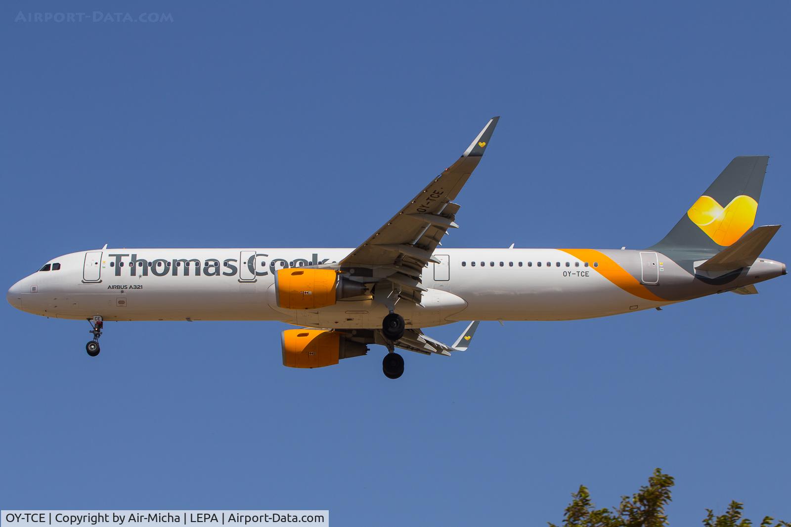 OY-TCE, 2014 Airbus A321-211 C/N 6342, Thomas Cook Airlines Scandinavia