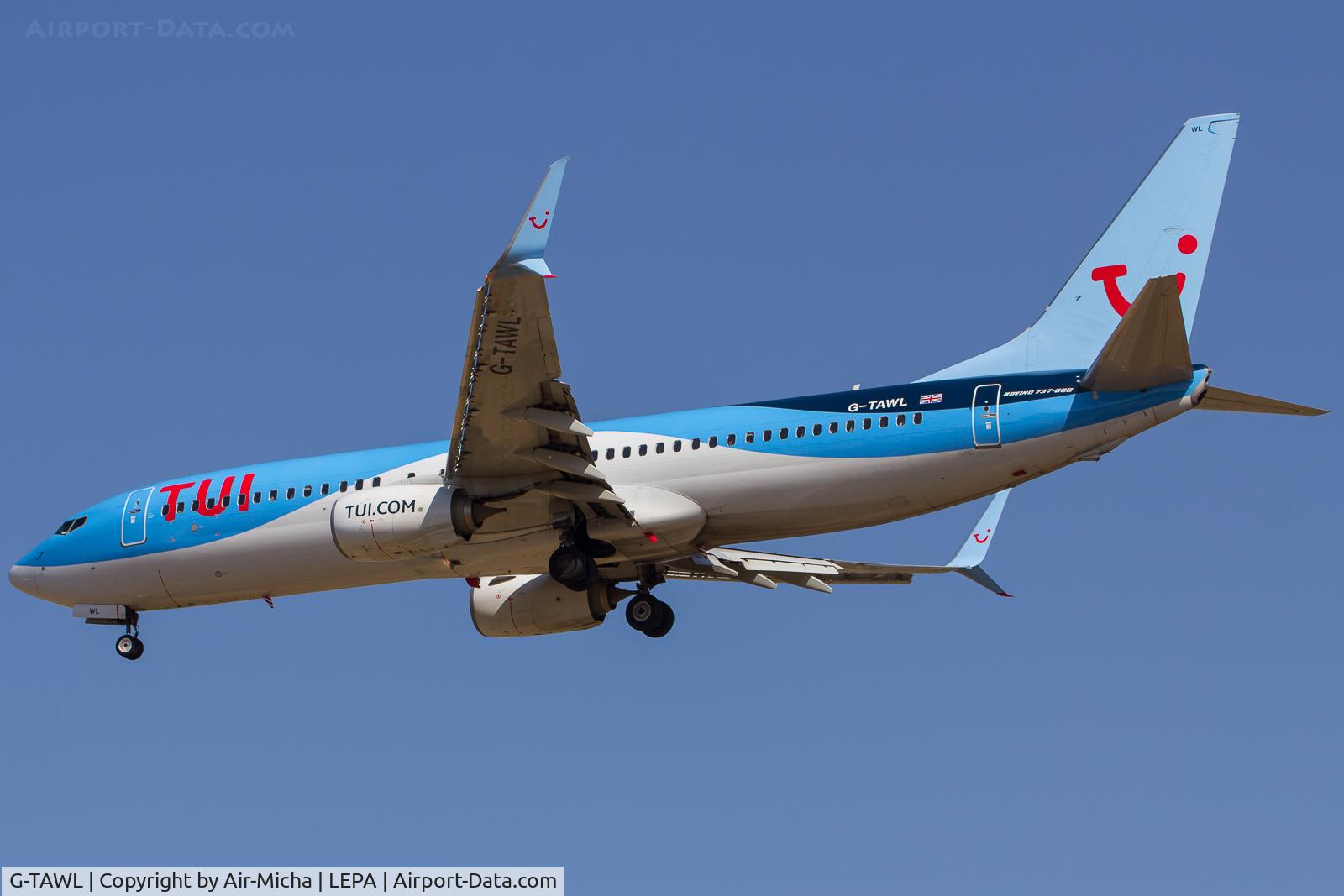 G-TAWL, 2012 Boeing 737-8K5 C/N 37243, Thomson Airways