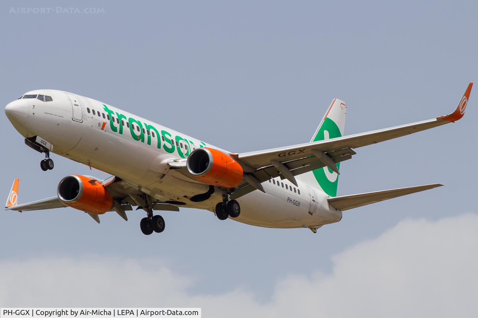 PH-GGX, 2010 Boeing 737-8EH C/N 36596, Transavia Airlines