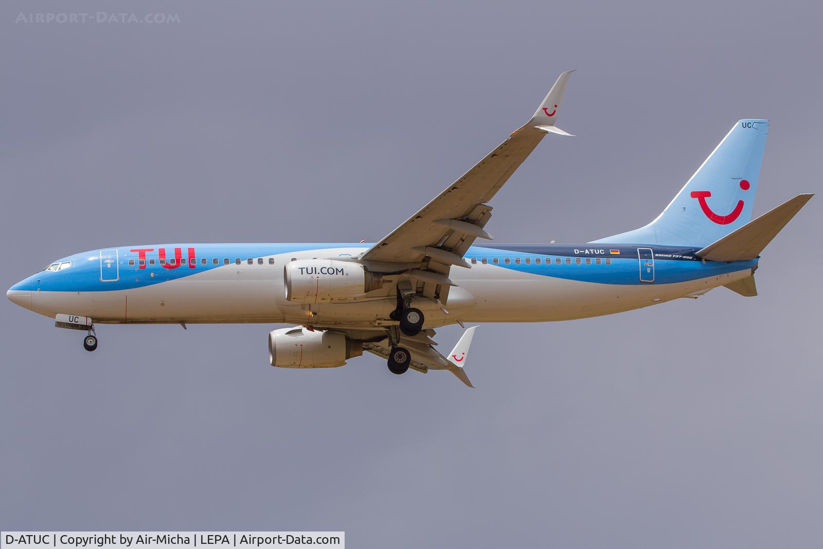 D-ATUC, 2006 Boeing 737-8K5 C/N 34684, TUIfly