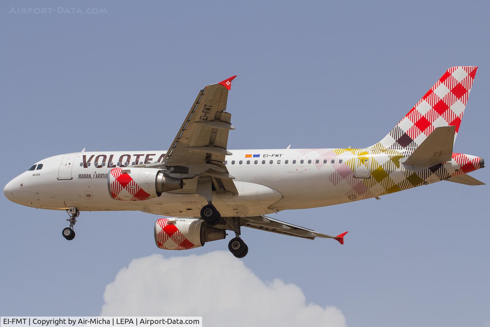 EI-FMT, 2003 Airbus A319-112 C/N 2113, Volotea Airlines