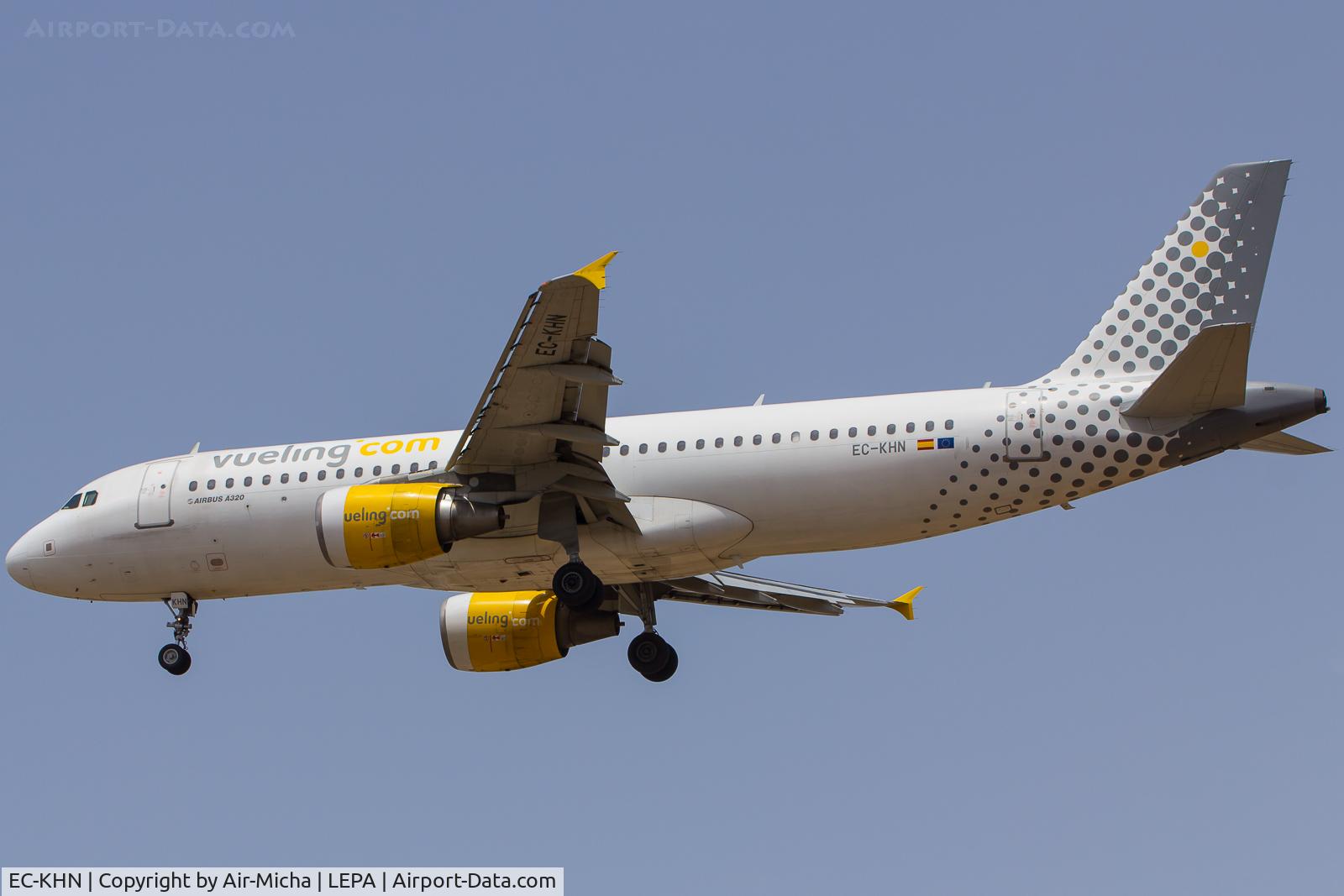 EC-KHN, 2007 Airbus A320-216 C/N 3203, Vueling Airlines