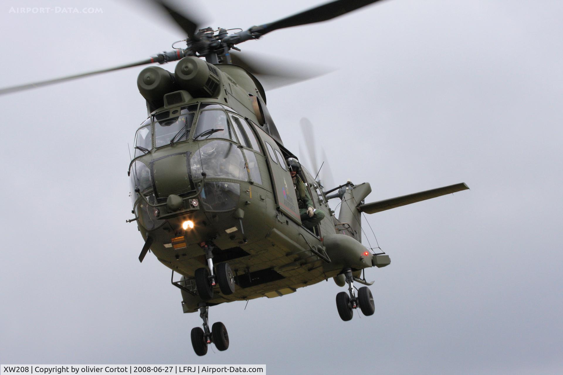 XW208, 1971 Westland Puma HC.1 C/N 1095, Tigermeet 2008