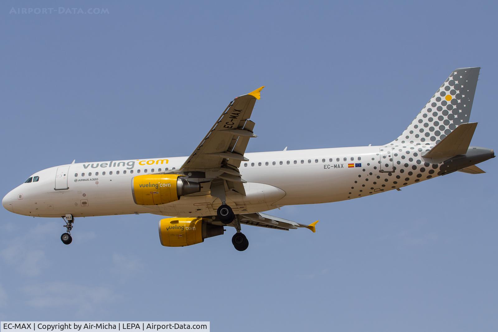 EC-MAX, 2010 Airbus A320-214 C/N 4478, Vueling Airlines