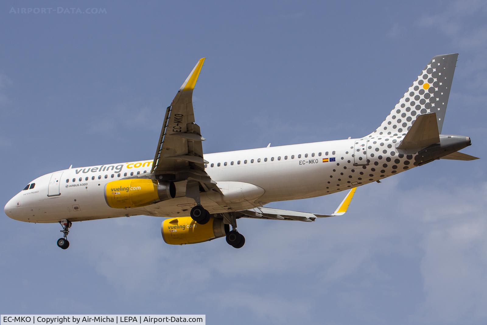 EC-MKO, 2016 Airbus A320-232 C/N 7028, Vueling Airlines