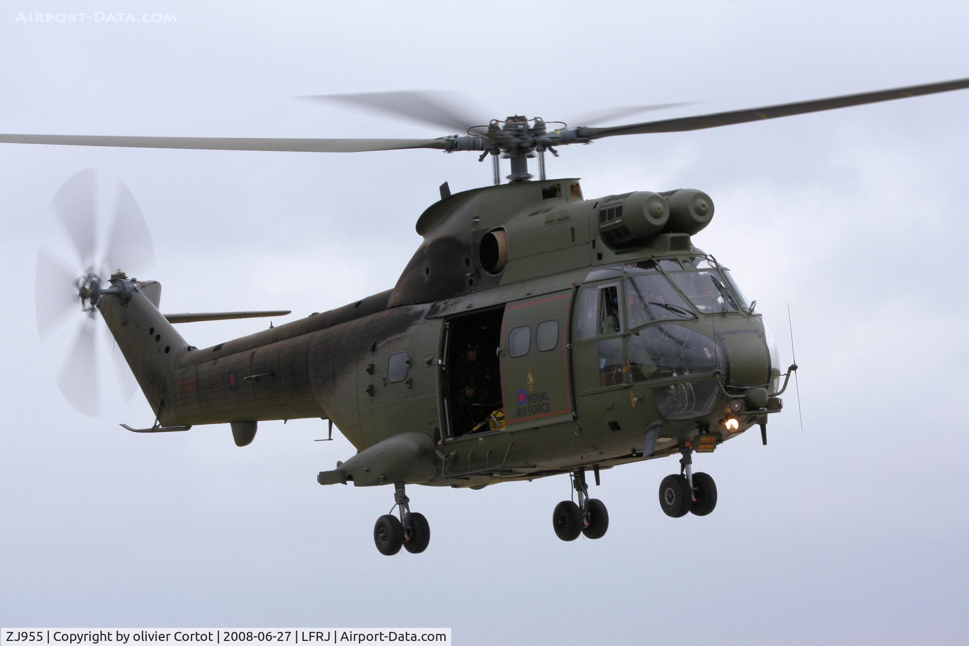 ZJ955, Aerospatiale Puma HC.2 C/N 1363, Tiger meet 2008