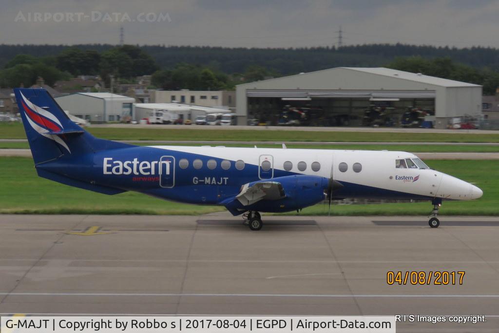 G-MAJT, 1994 British Aerospace Jetstream 41 C/N 41040, G-MAJT of Eastern Airways seen at Aberdeen Dyce Airport