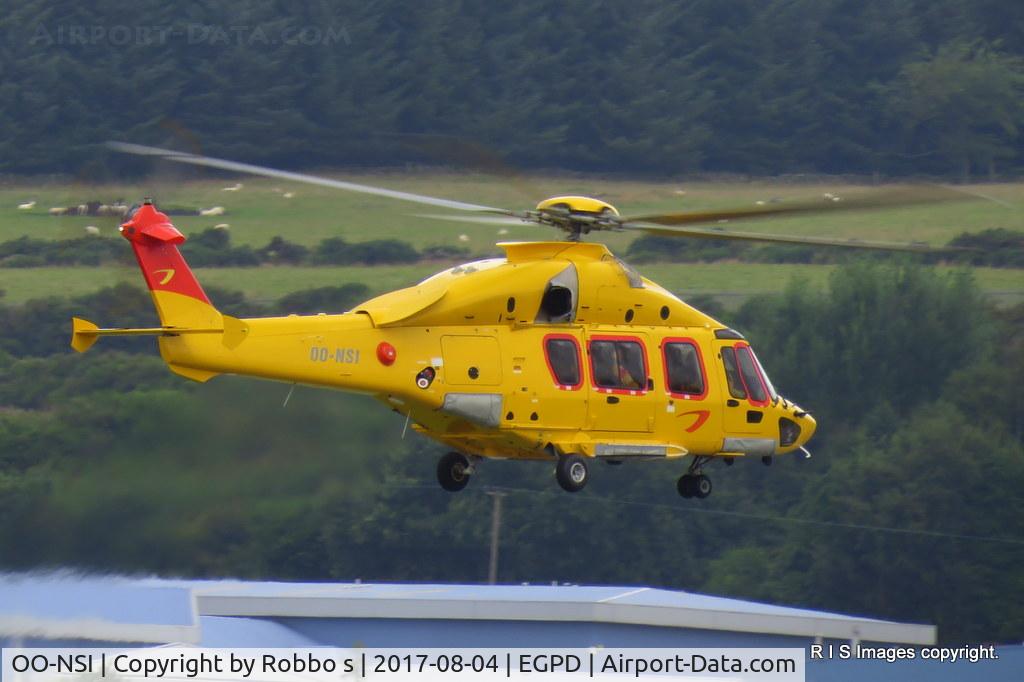OO-NSI, 2015 Airbus Helicopters EC-175B C/N 5010, OO-NSI EC-175 seen at Aberdeen Dyce Airport.