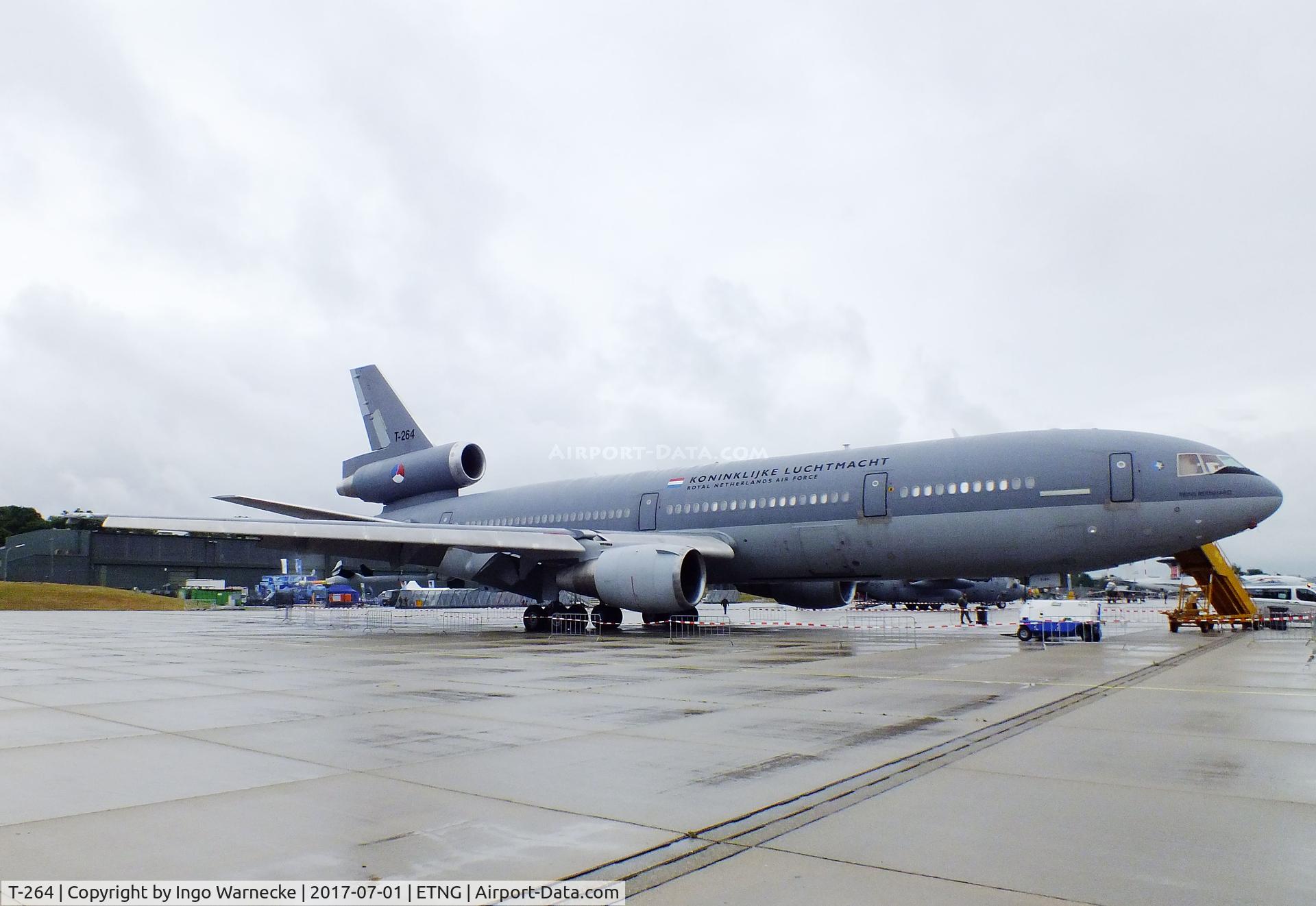 T-264, 1978 McDonnell Douglas KDC-10-30CF C/N 46985, McDonnell Douglas KDC-10-30CF of the KLu (Royal Netherlands Air Force) at the NAEWF 35 years jubilee display Geilenkirchen 2017