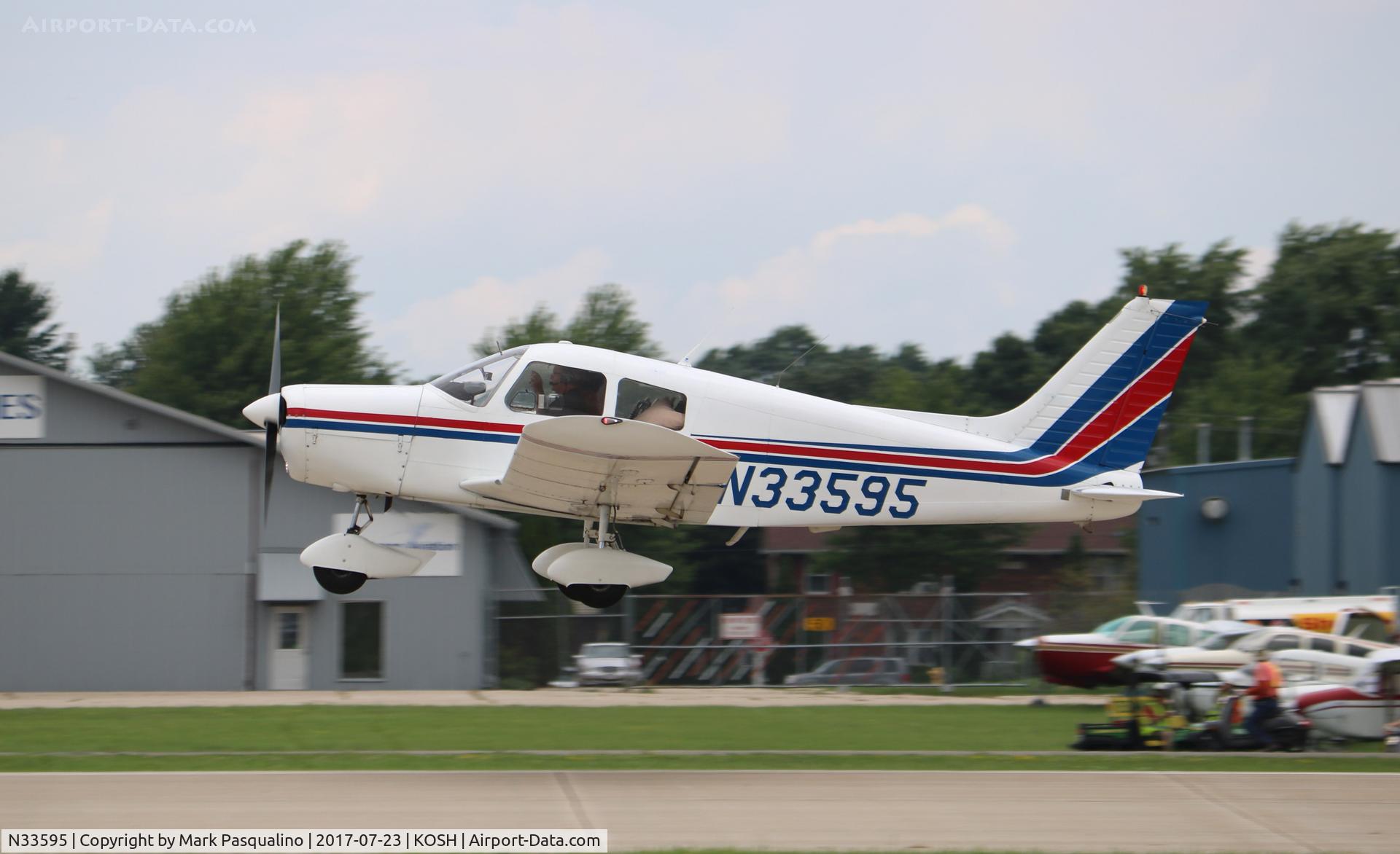 N33595, 1975 Piper PA-28-140 Cherokee C/N 28-7525211, Piper PA-28-140