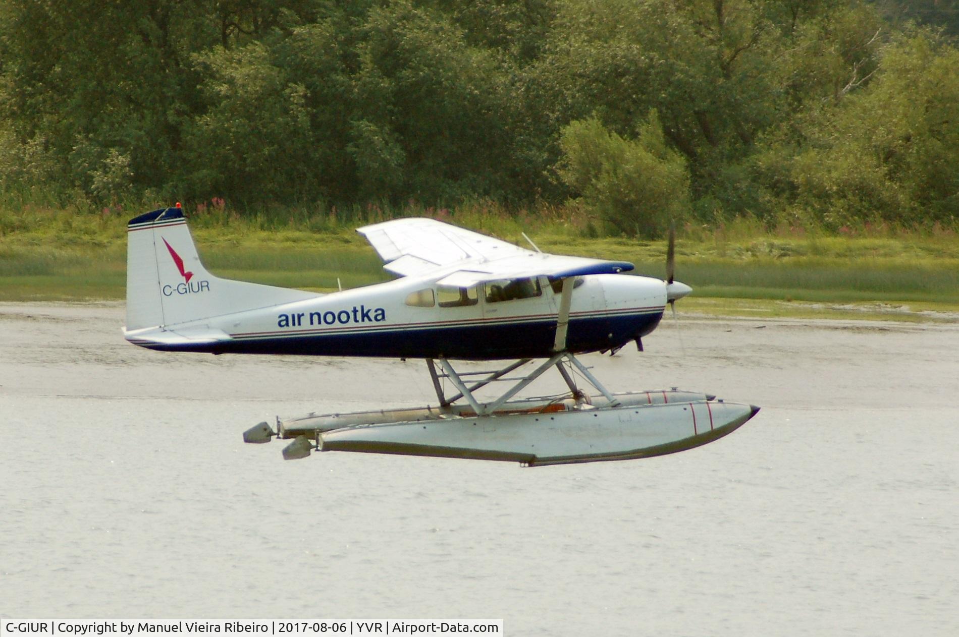 C-GIUR, 1977 Cessna A185F Skywagon 185 C/N 18503290, Sunday departure
