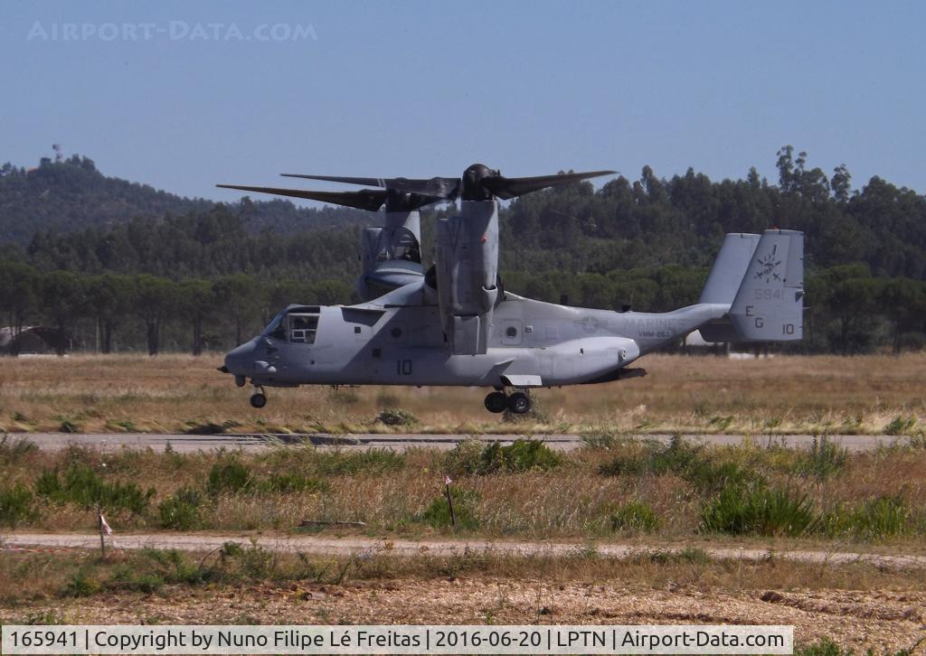 165941, Bell-Boeing MV-22B Osprey C/N D0042, During the Orion exercise 2016.