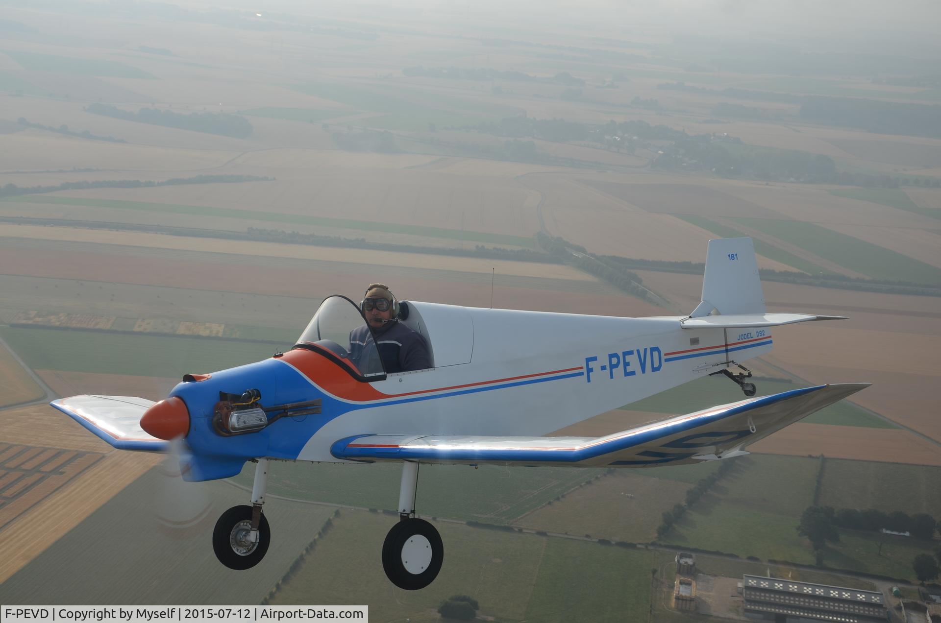 F-PEVD, 1954 Jodel D-92 Bebe C/N 181, In flight