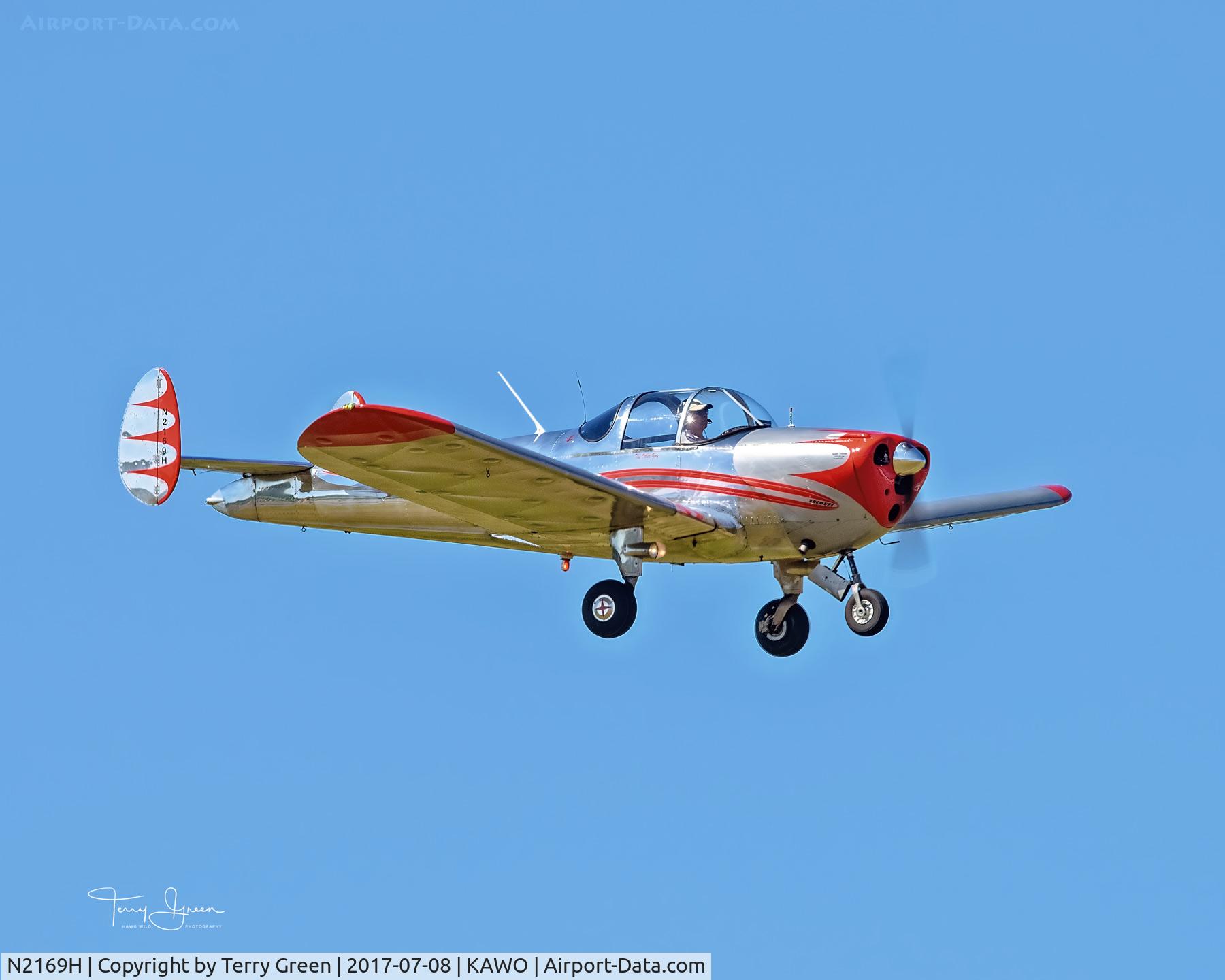 N2169H, 1946 Erco 415C Ercoupe C/N 2792, KAWO