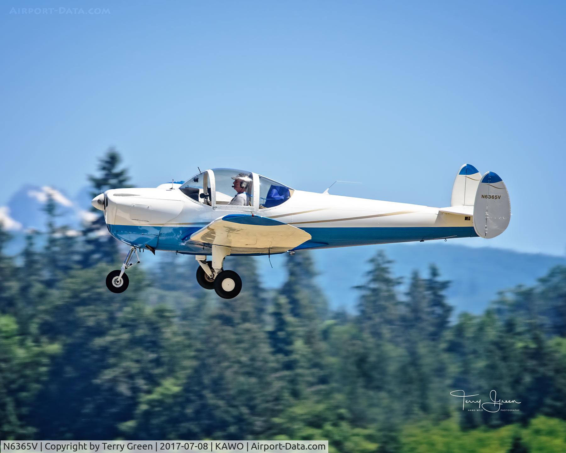 N6365V, 1965 Alon A2 Aircoupe C/N A-41, KAWO