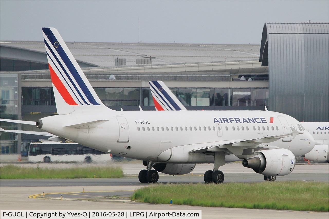F-GUGL, 2006 Airbus A318-111 C/N 2686, Airbus A318-111, taxiing, Paris-Roissy Charles De Gaulle airport (LFPG-CDG)