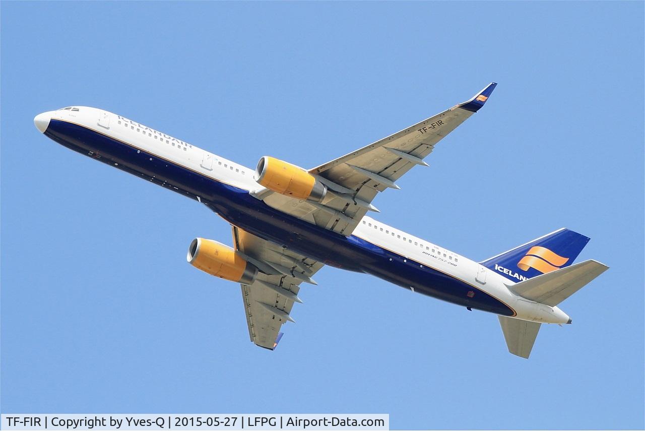 TF-FIR, 1994 Boeing 757-256 C/N 26242, Boeing 757-256, Take off rwy 27L, Roissy Charles De Gaulle airport (LFPG-CDG)