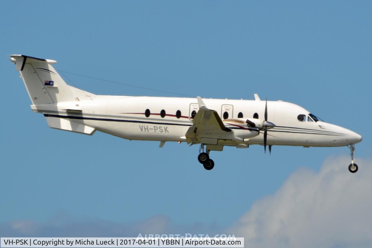 VH-PSK, 1998 Raytheon Aircraft Company 1900D C/N UE-311, At Brisbane