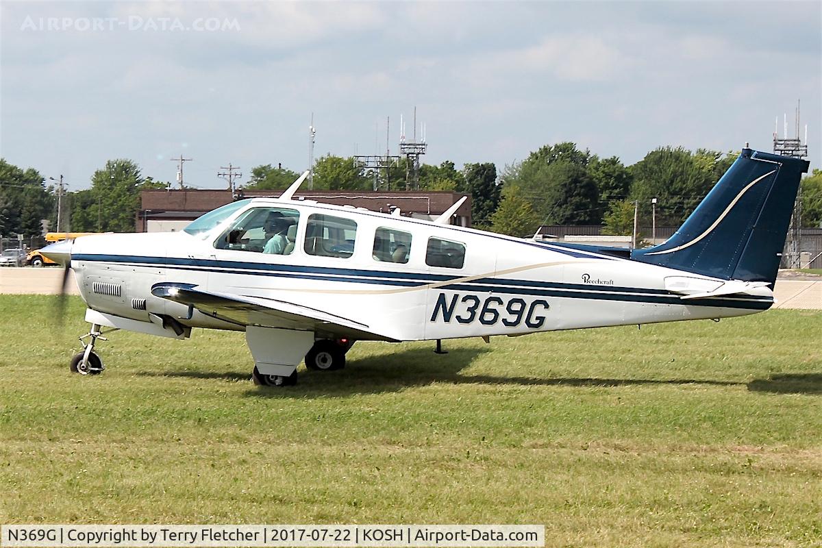 N369G, 1968 Beech 36 Bonanza C/N E-44, At 2017 EAA AirVenture at Oshkosh
