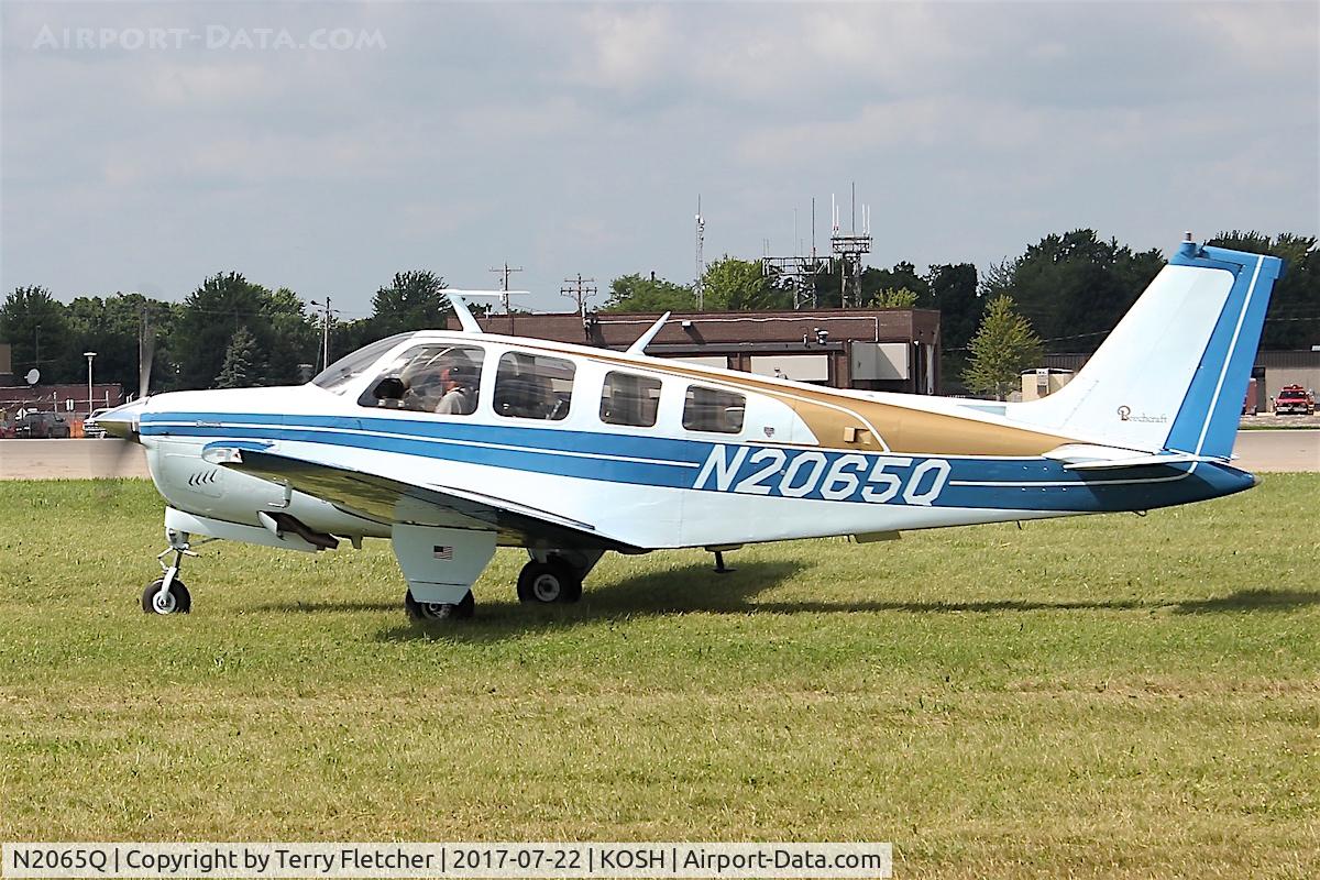 N2065Q, 1979 Beech A36 Bonanza 36 C/N E-1436, At 2017 EAA AirVenture at Oshkosh