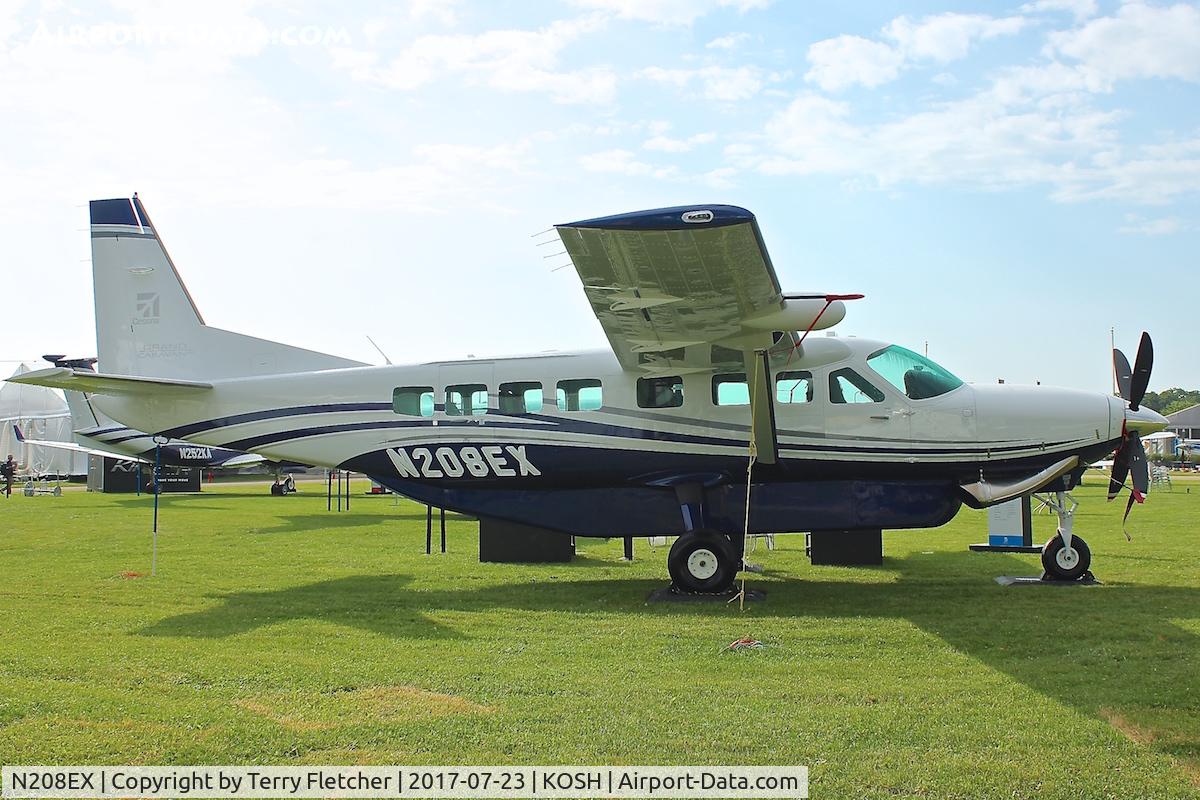 N208EX, 2017 Cessna 208B Grand Caravan EX C/N 208B5403, On display at 2017 EAA AirVenture at Oshkosh