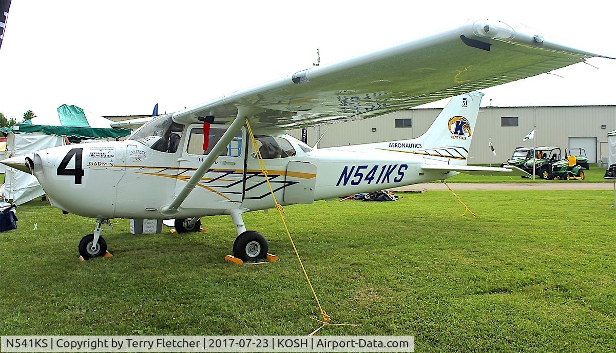N541KS, 2016 Cessna 172S C/N 172S11671, On display at 2017 EAA AirVenture at Oshkosh