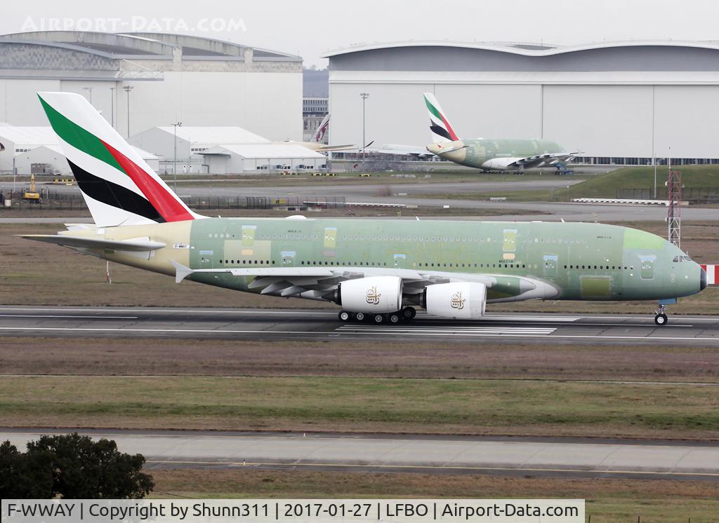 F-WWAY, 2016 Airbus A380-861 C/N 238, C/n 0238 - For Emirates as A6-EUU