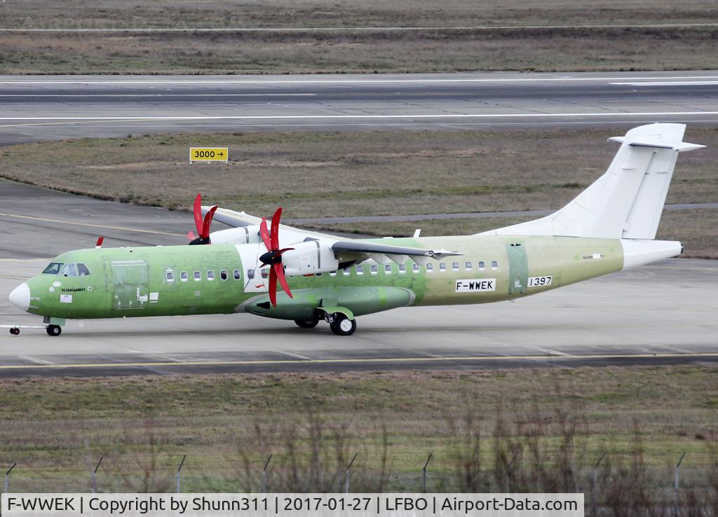 F-WWEK, 2017 ATR 72-600 C/N 1397, C/n 1397 - For CEBU Pacific Air