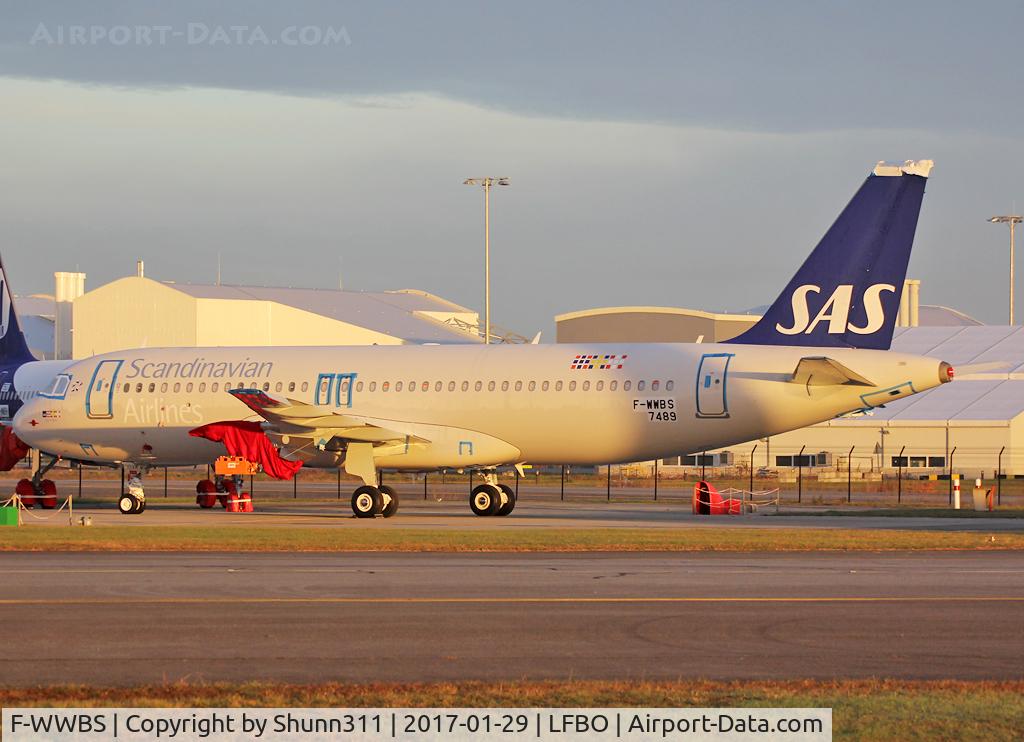 F-WWBS, 2017 Airbus A320-251N C/N 7489, C/n 7489 - To be SE-DOX - LN-RGP ntu