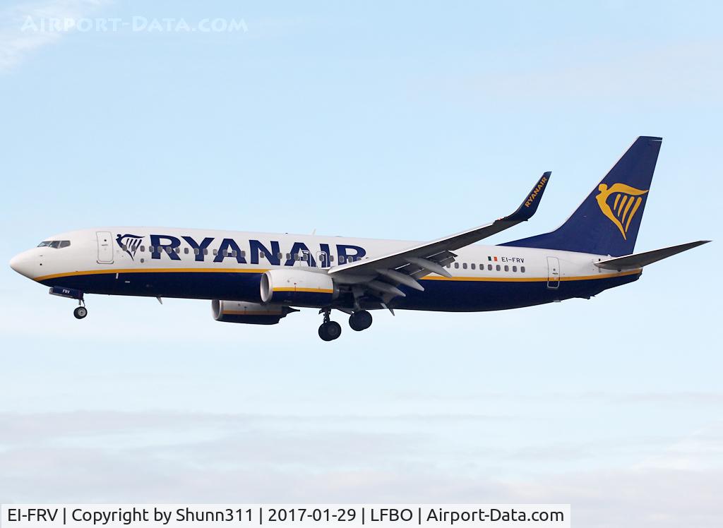 EI-FRV, 2016 Boeing 737-8AS C/N 44747, Landing rwy 14R