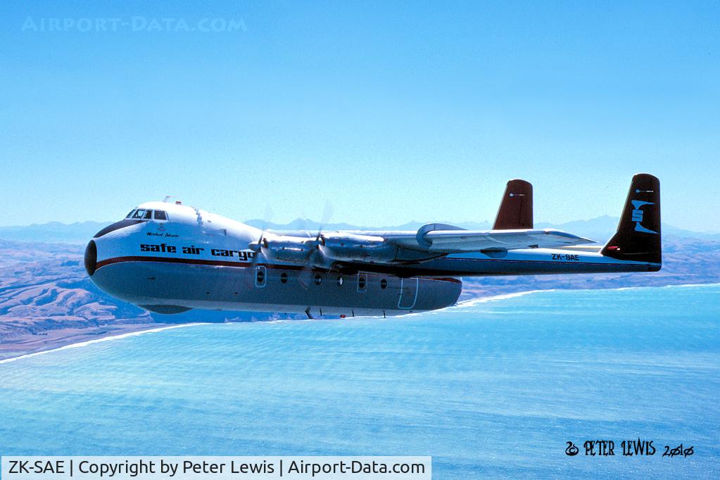 ZK-SAE, 1965 Armstrong Whitworth AW650 Argosy 222 C/N 6802, Safe-Air Ltd., Blenheim
