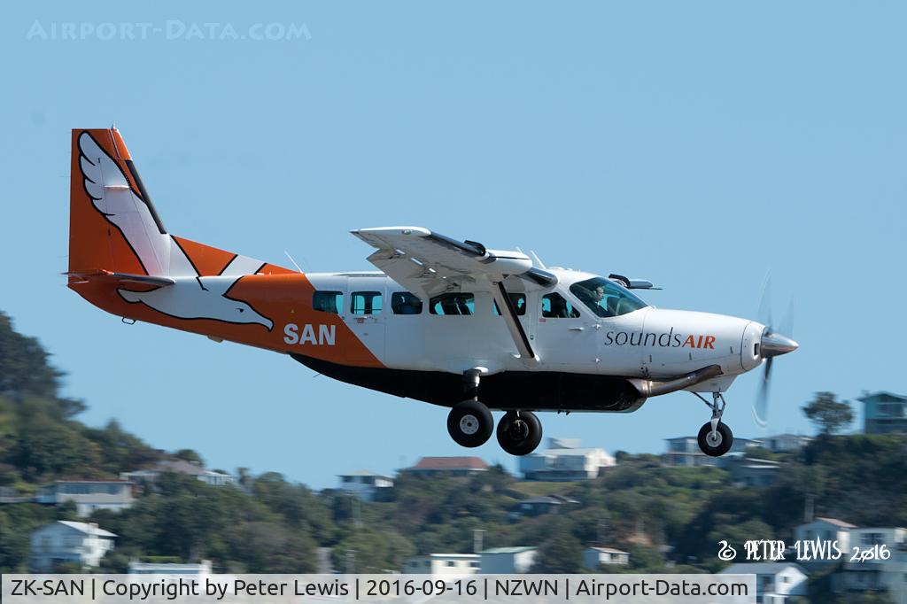ZK-SAN, 2002 Cessna 208 Caravan I C/N 20800360, Sounds Air Travel & Tourism Ltd., Picton