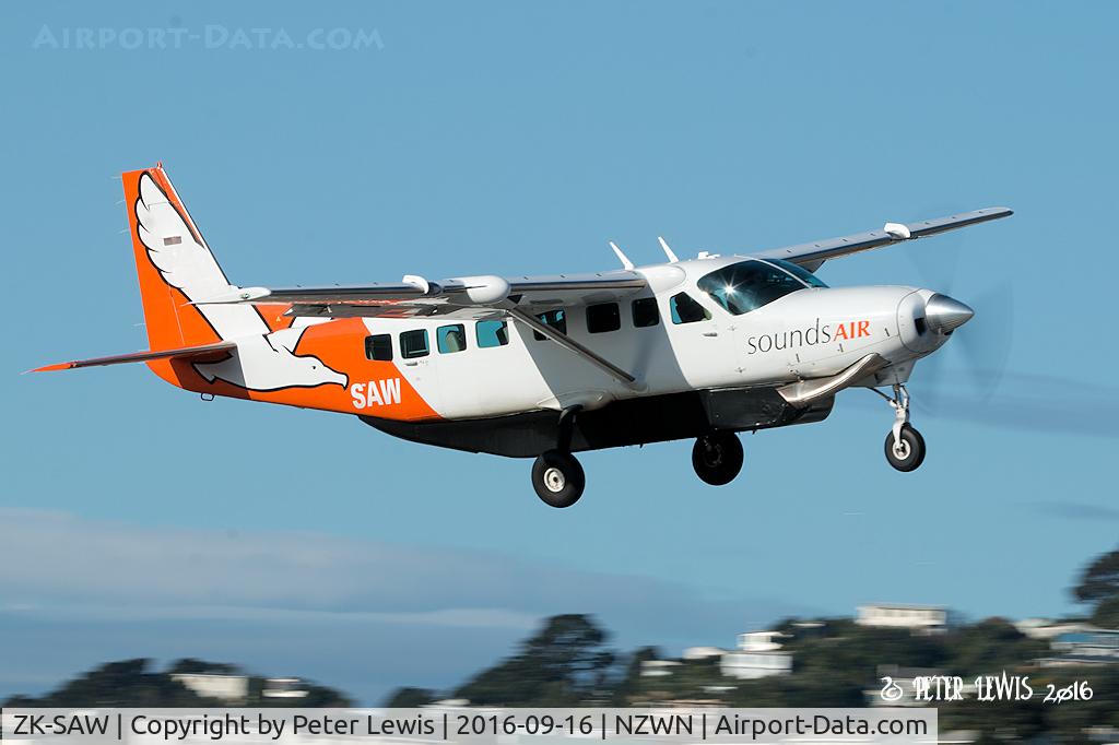 ZK-SAW, 2009 Cessna 208B Grand Caravan C/N 208B2087, Sounds Air Travel & Tourism Ltd., Picton