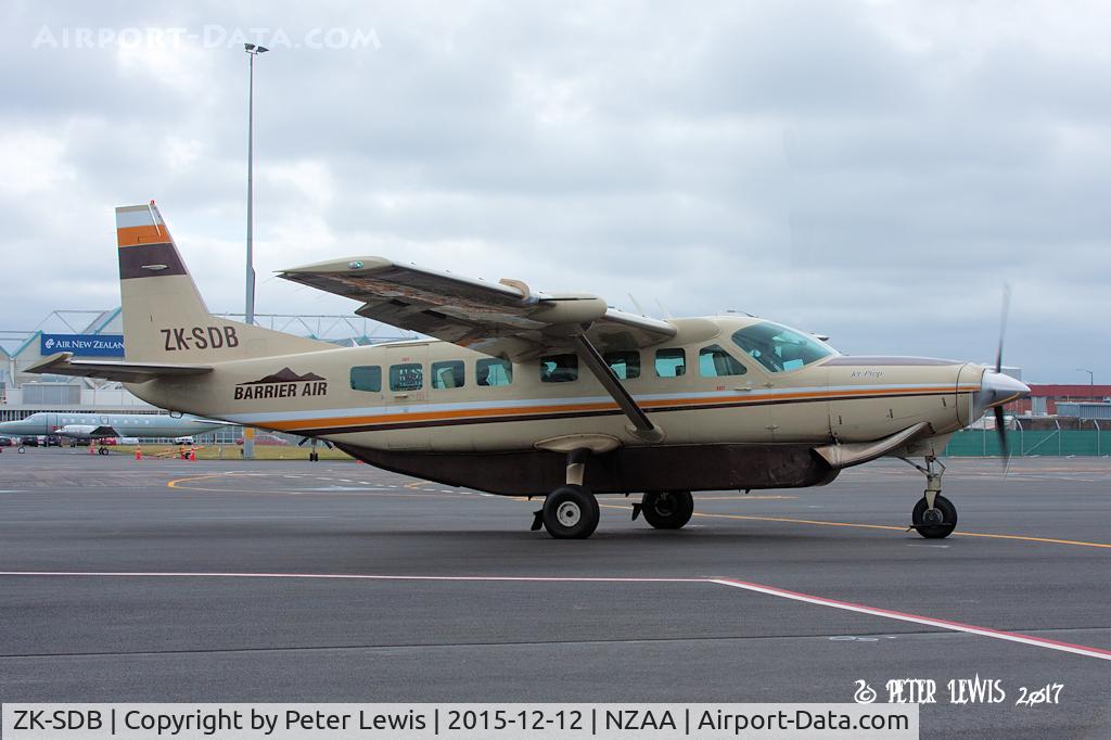 ZK-SDB, 2009 Cessna 208B Grand Caravan C/N 208B2089, Great Barrier Airlines Ltd., Auckland