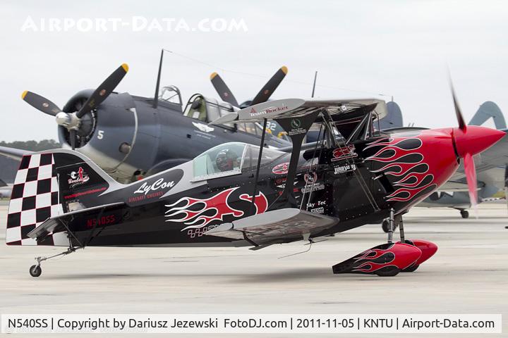 N540SS, 2011 Pitts S-2S Special C/N 006, Pitts S-2S CN 006 - Skip Stewart, N540SS
