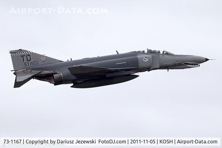 73-1167, 1973 McDonnell Douglas QF-4E Phantom II C/N 4679, QF-4E Phantom 73-1167 TD from 82nd ATRS 53rd WG Tyndall AFB, FL
