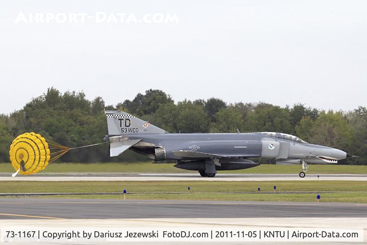 73-1167, 1973 McDonnell Douglas QF-4E Phantom II C/N 4679, QF-4E Phantom 73-1167 TD from 82nd ATRS 53rd WG Tyndall AFB, FL