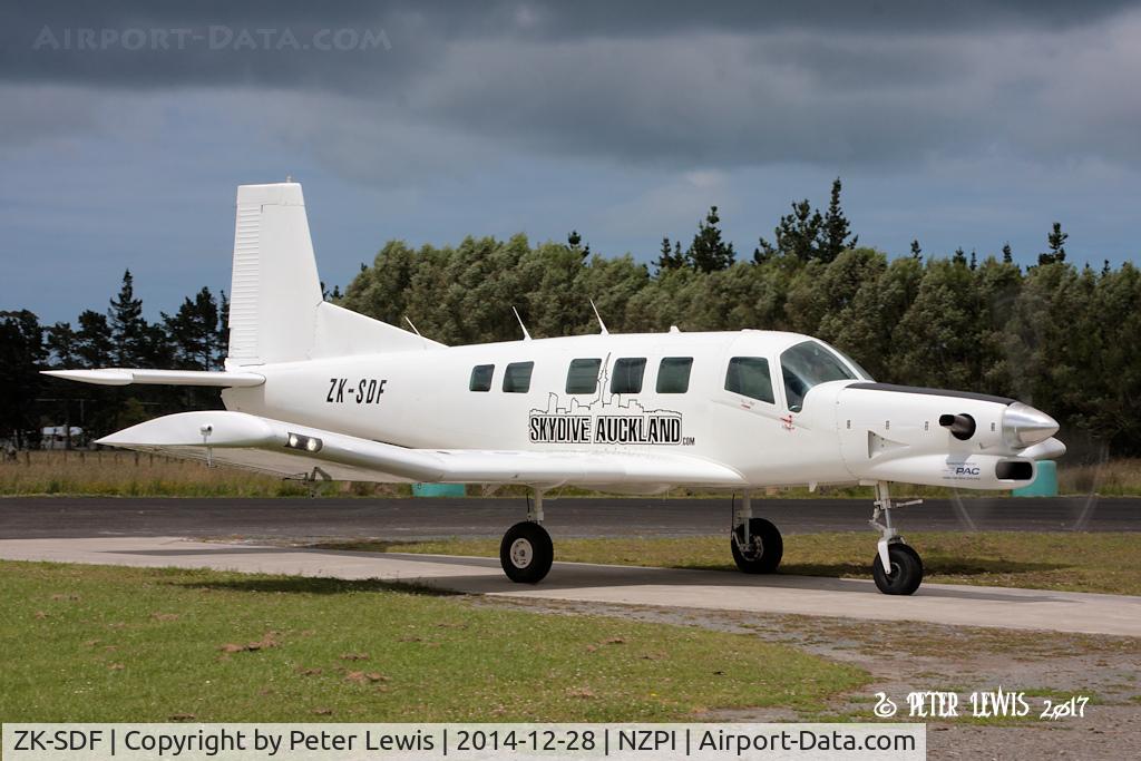 ZK-SDF, Pacific Aerospace 750XL C/N 145, Skydive Auckland Ltd., Taupo