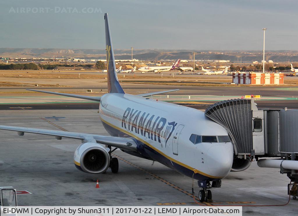 EI-DWM, 2007 Boeing 737-8AS C/N 36080, At his gate...