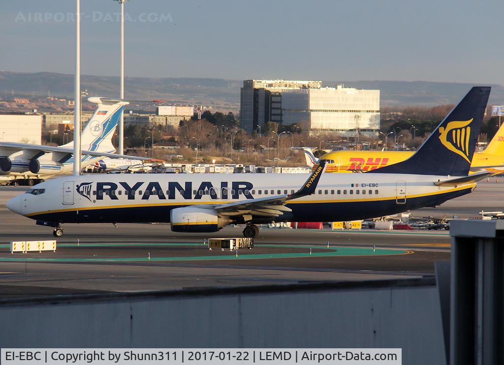 EI-EBC, 2009 Boeing 737-8AS C/N 37520, Taxiing for departure...
