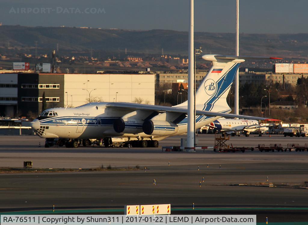 RA-76511, 2012 Ilyushin Il-76TD-90VD C/N 2123422750, Parked at the Cargo apron...