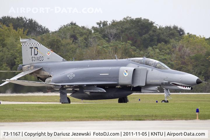 73-1167, 1973 McDonnell Douglas QF-4E Phantom II C/N 4679, QF-4E Phantom 73-1167 TD from 82nd ATRS 53rd WG Tyndall AFB, FL
