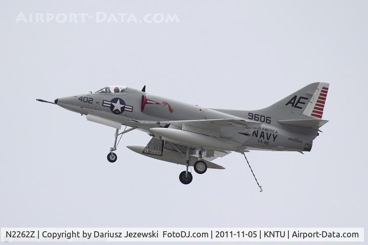 N2262Z, Douglas A-4C Skyhawk C/N 12377, Skyhawk Ventures Llc A-4C Skyhawk CN 60-12377, NX2262Z